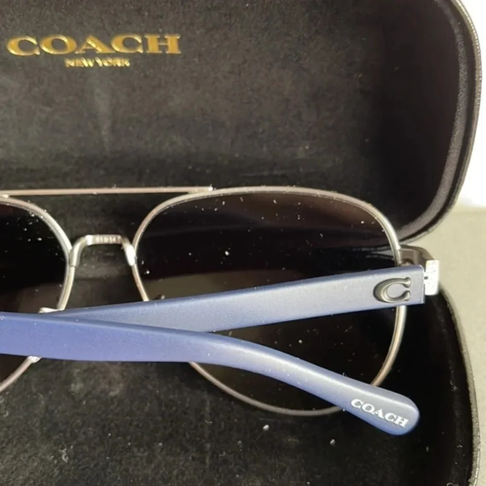 NWT Coach Aviator Sunglasses New w Tag & Case